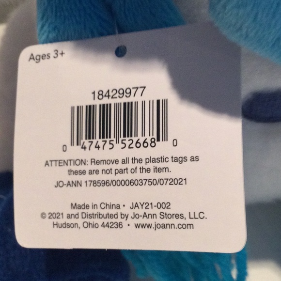 Happy Hanukkah Chanukah Plush Snowman - Picture 3 of 7